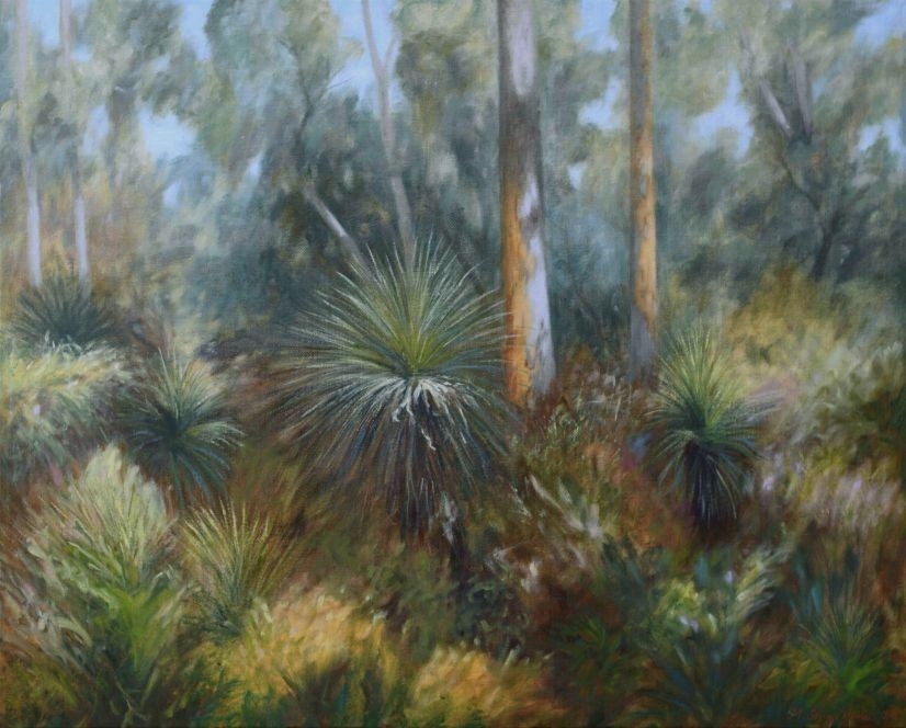 Just out the back 61x76cm $1500